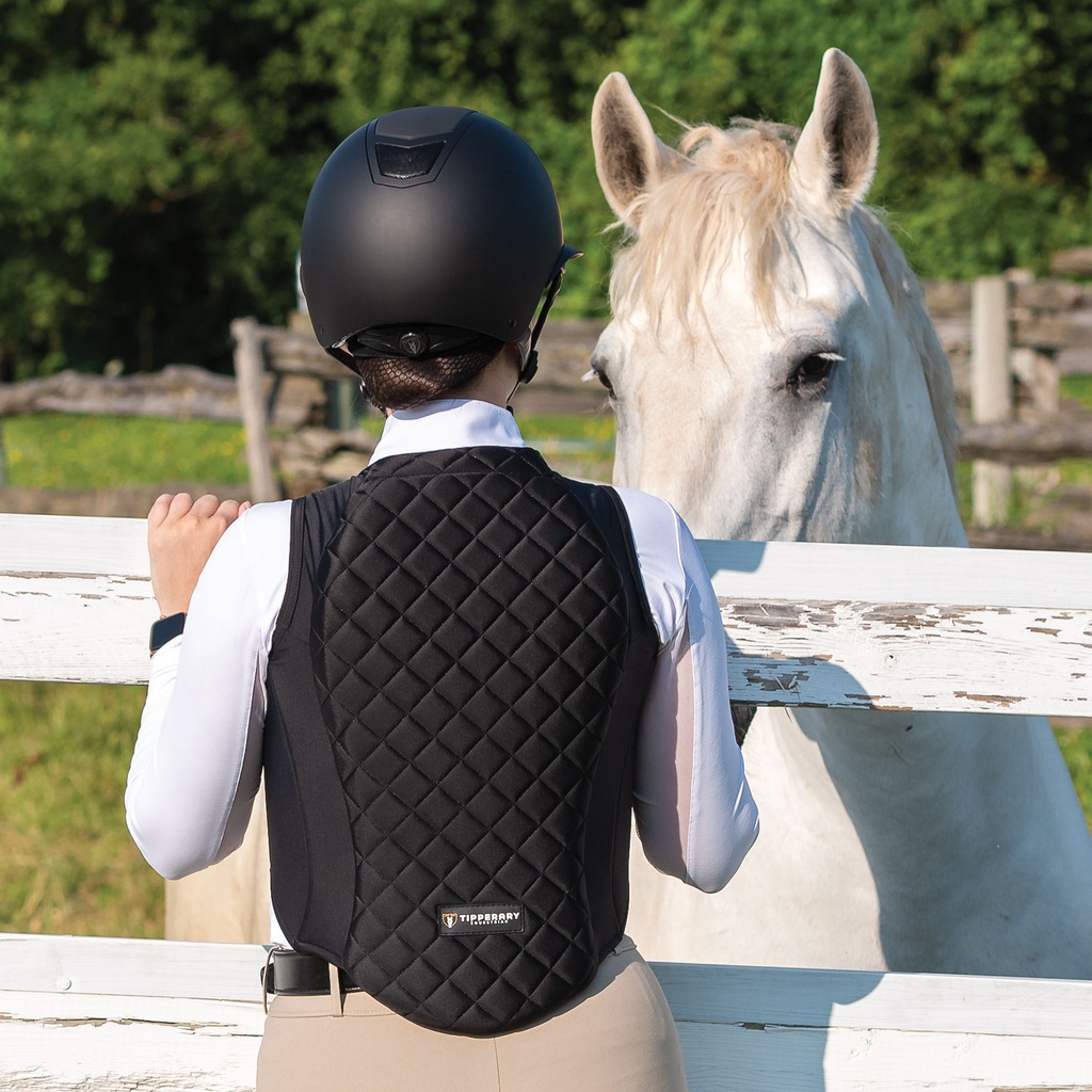 Gilet De Protection Dorsale Tipperary Contour Flex - Taille Jeunesse Grand, Équitation